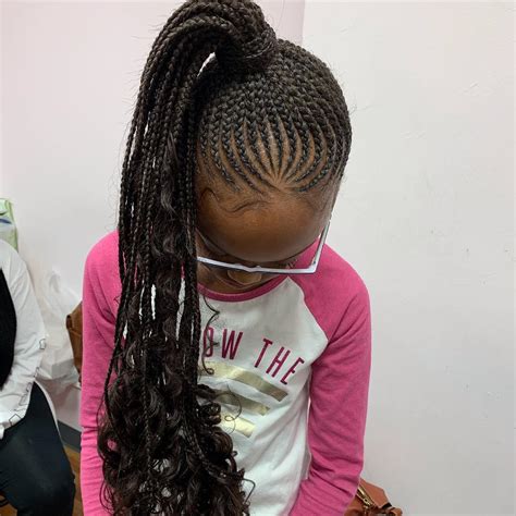 Back To School Cornrow Hairstyles Choose For Your Cute Little Girls