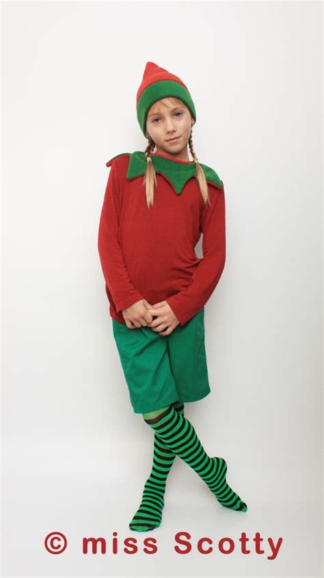 Starting with the collar you need to measure from shoulder to shoulder. Elf costume from miss Scotty | Christmas elf costume diy, Diy elf costume, Kids elf costume