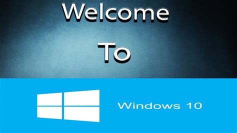 Welcome To Windows 10 With Diamondryce Youtube
