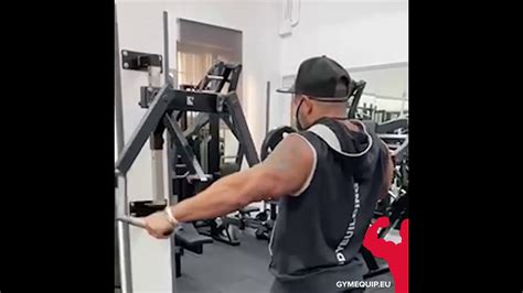 Lateral Shoulder Raise Machine Wall Mounted P3 Gym In Italy Youtube