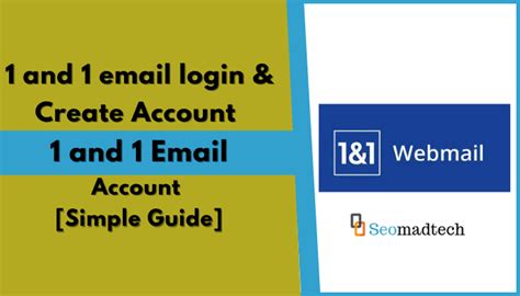 How To Login 1and1 Webmail And Ionos Webmail Setup Seomadtech