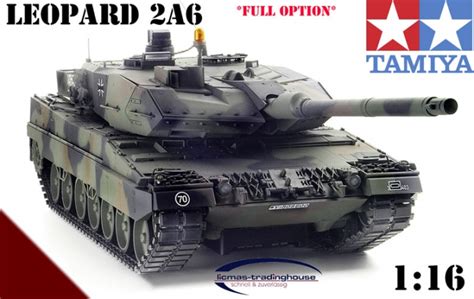 Rc Panzer Leopard A Full Option Tamiya Ebay