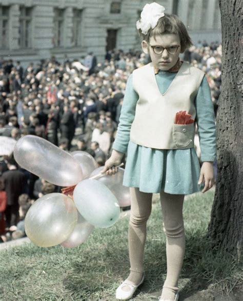Historic Vids On Twitter A Schoolgirl Photographed At The 1968 May