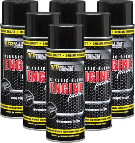 Oer Gm Strato Blue Metallic Classic Blend Engine Paint Case Of 6 16 Oz
