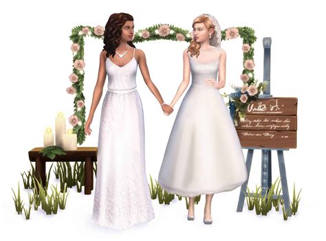 Sims 4 Maxis Match Wedding Cc