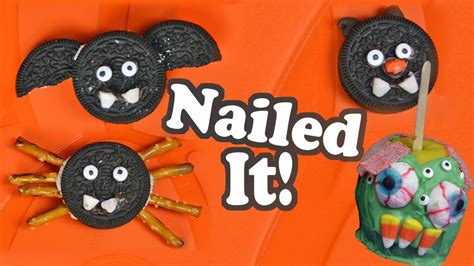 Nailed It Kids Halloween Special Youtube