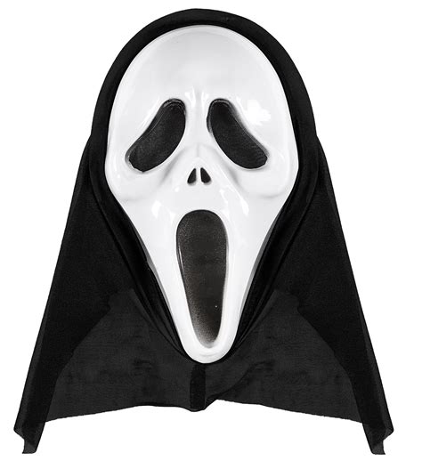 Screaming Ghost Face Mask