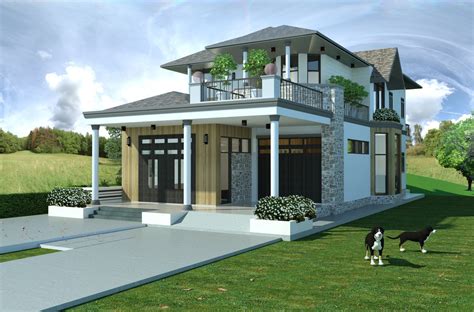 Modern Villa Design 3d Model Cgtrader