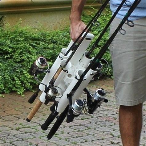 Portable Fishing Rod Holder Rod Caddy Carrier Introducing The Latest