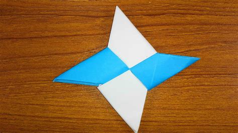 Simple Origami Ninja Star Easy Origami Paper Ninja Star Paper Craft