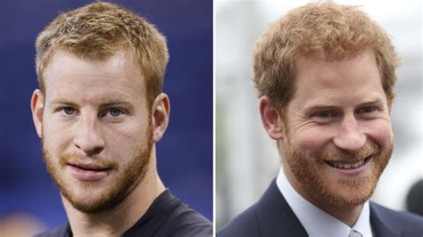 He's the qb for the philadelphia eagles. CHECK OUT EAGLES KID CARSON WENTZ AS NEWLYWED PRINCE HARRY! | Fast Philly Sports