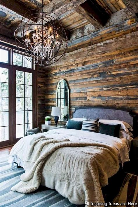 Insane Modern Farmhouse Bedroom Lighting Ideas Rustic Cabin Bedroom