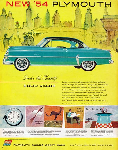 Remarkably Retro : Photo | Car print ads, Vintage advertisements, Plymouth