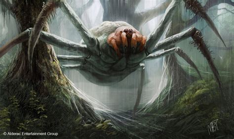 Giantspiderbyondeviantart Spider Art