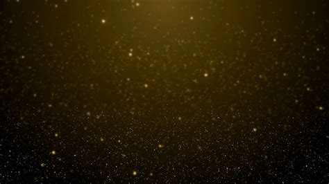 Particles Gold Bokeh Glitter Awards Dust Abstract Background Loop