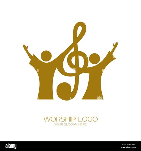 Logo De La Musique Symboles Chrétiens Les Croyants En Jésus De