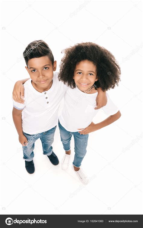 Happy African American Siblings Stock Photo By ©allaserebrina 162641060
