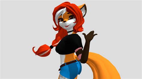 3d Furry Commission Vrchat 3d Model By Teiozemo D70a3a0 Sketchfab