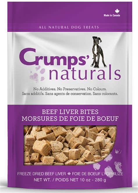 Crumps Beef Liver Bites 280g10oz Heritage Pet And Garden