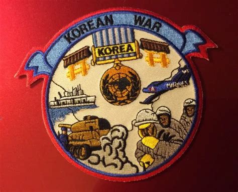 Korean War Veteran Commemorative Navy Army Usaf Usmc Squadron Patch