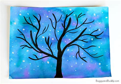 Starry Night Sky Art Project For Kids Buggy And Buddy