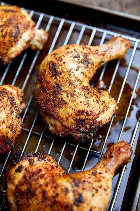 Crispy Oven Roasted Chicken Leg Quarters - Craving Tasty | Oven roasted