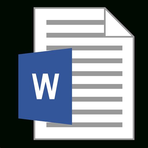 Icon For Word Document 19524 Free Icons Library
