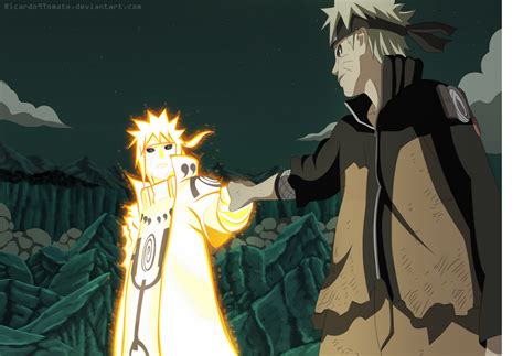 Naruto And Minato Father And Son By Ric9duran On Deviantart