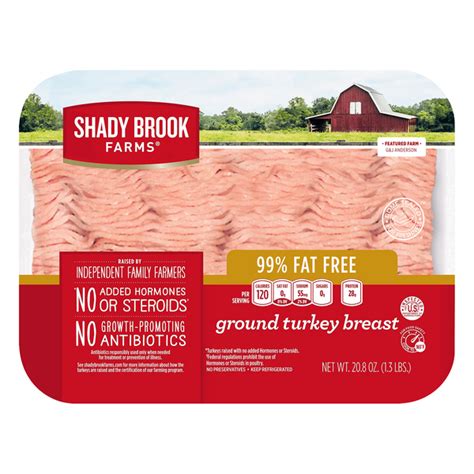Save On Shady Brook Farms Ground Turkey Breast Fat Free Order