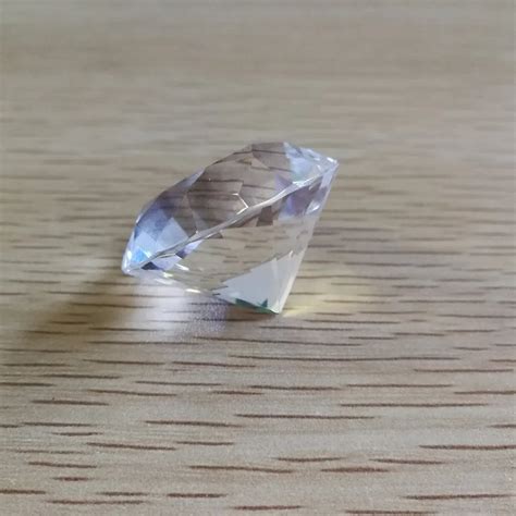 30mm 10pieces Clear Transparent Crystal Diamond Shinning Stone