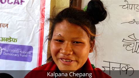 Chepang Women Voice On Dec Nepal Program Youtube