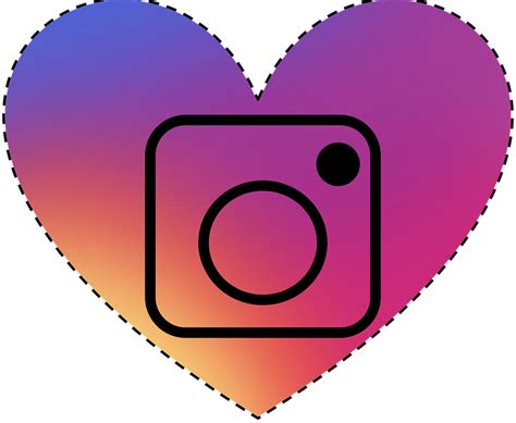 Instagram Heart Icon 199373 Free Icons Library