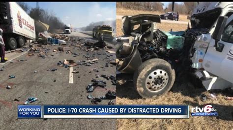 Two Dead In Crashes On Interstate 70 Near Terre Haute