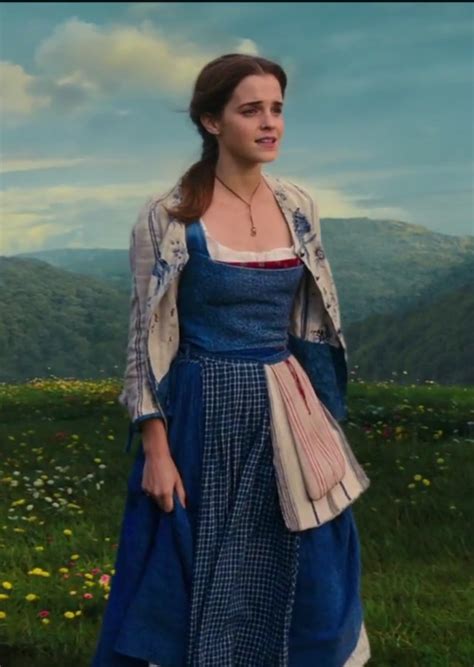 Costume Lovers — Belles Emma Watson Blue Rag Dress Beauty And The