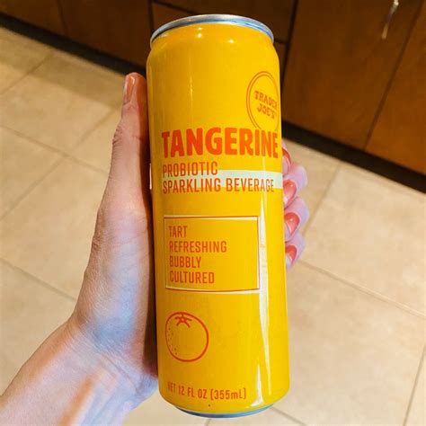 Trader Joe S Tangerine Probiotic Sparkling Beverage Reviews Abillion