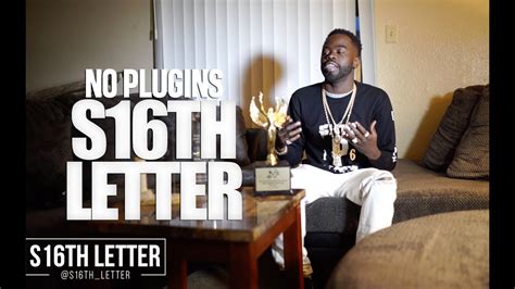 King Spencer Presents No Plugins S16th Letter Youtube