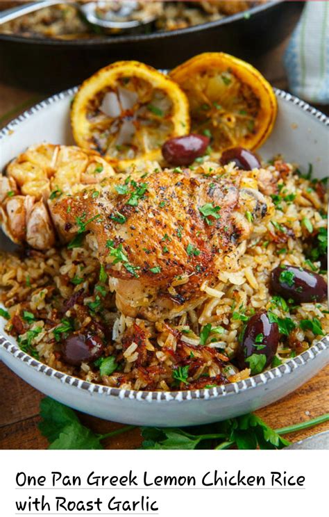 Cook chicken until lightly browned but still pink inside. One Pot Greek Chicken And Lemon Rice - Newbe Recipes