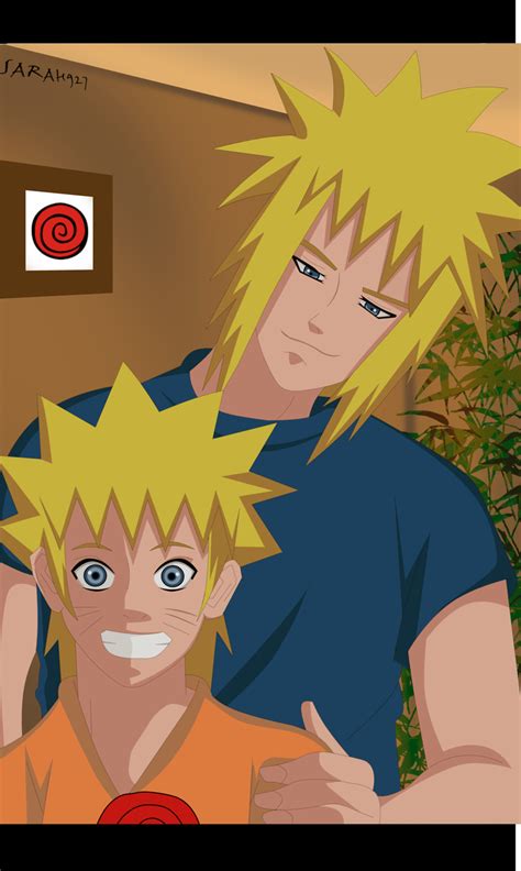 Minato And Naruto Father And Son By Sarah927 On Deviantart