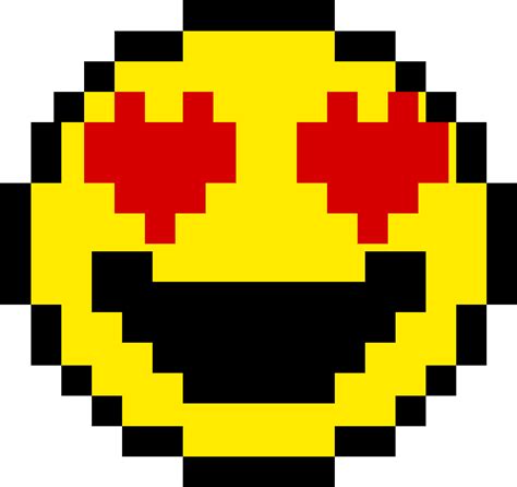 Emoji Pixel Art Facile Smiley Clipart Clipart Png Clipart Png