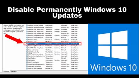 How To Disable Windows Update On Windows 10 Permanently