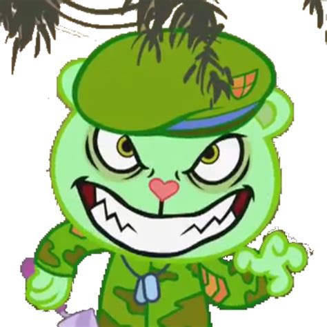 Happy Tree Friends Flippy 500x500 Png Clipart Download