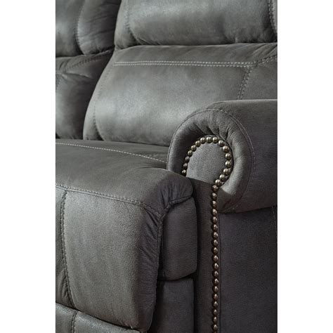 Signature Design By Ashley Austere 3840181 2 Seat Reclining Sofa With