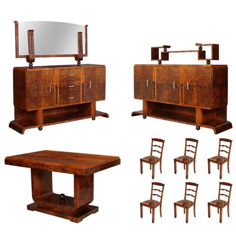 art deco dining room cabinets Deco dining room furniture sets interior