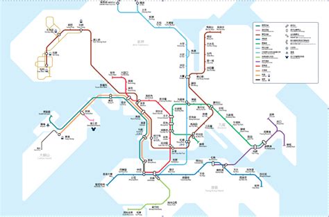 Hk Mtr Future Map Map Train System Route Map