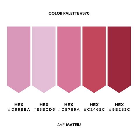 Rose Pink Color Palette