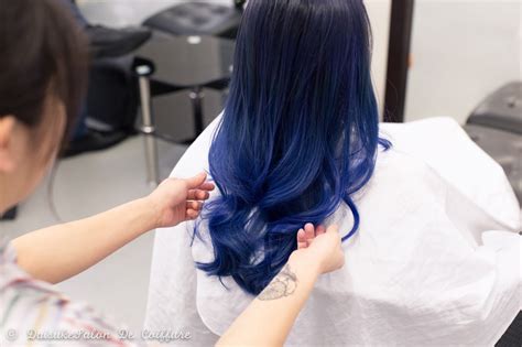 Welcome Balayage Hair Manicure Blue
