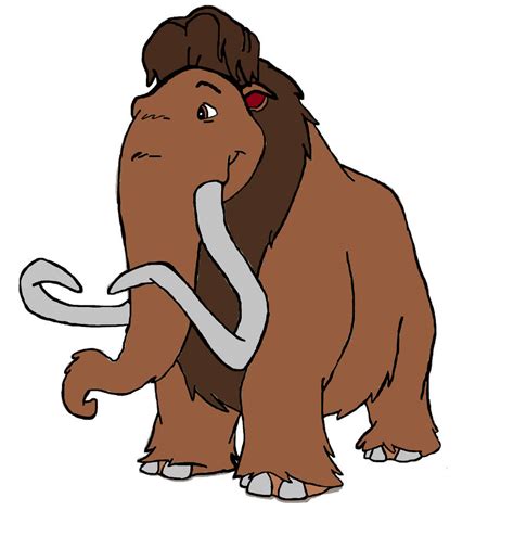 Ice Age Animated Films Manfred The Woolly Mammoth By Leivbjerga On