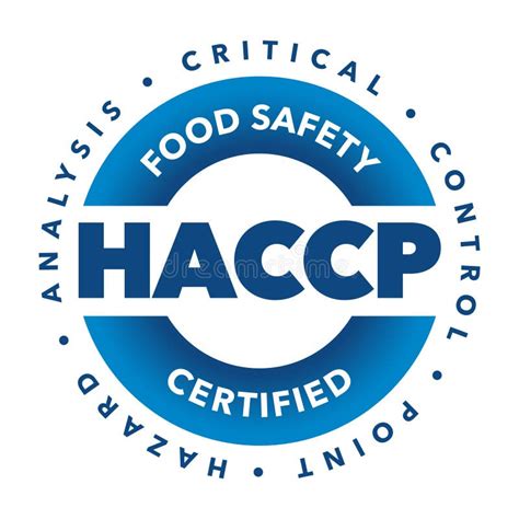 Haccp Logo Stock Illustrations Haccp Logo Stock Illustrations