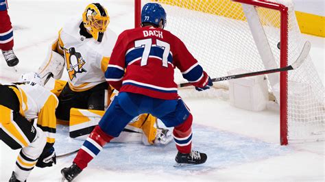 Kirby Dach Pots The Overtime Winner As Habs Defeat Pens Cbcca