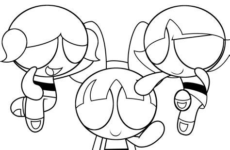 Powerpuff Girls Z Buttercup Coloring Pages
